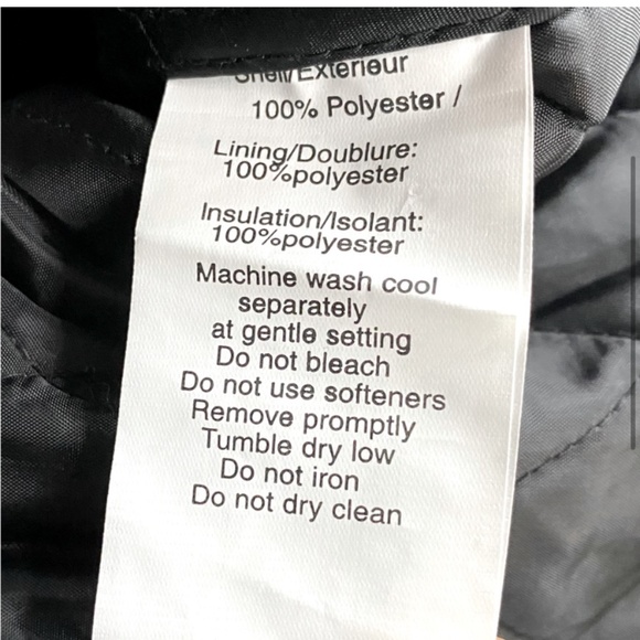 CX2 Black Quilted Zip Front Vest 3XL - Picture 4 of 13